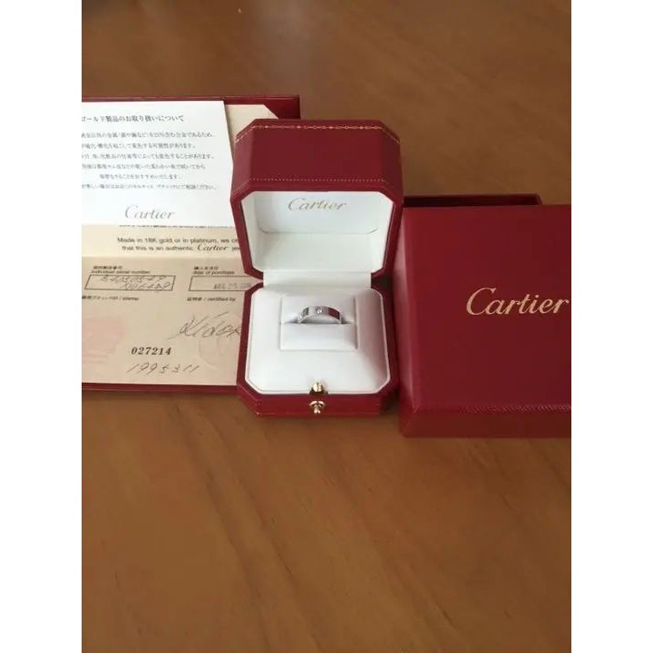 Cartier 卡地亞 戒指 Love系列 金 mercari 日本直送 二手