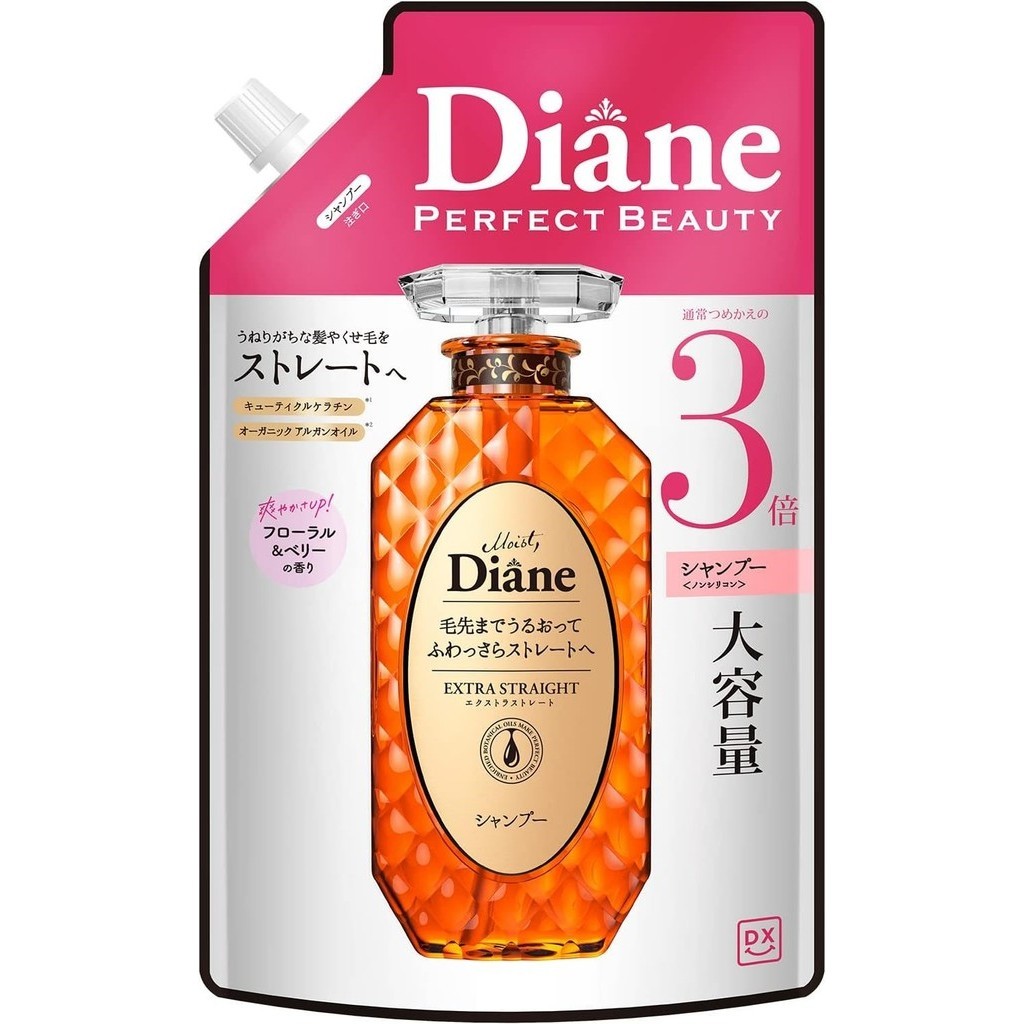 [大容量] 洗髮精 [直裝] 花香和漿果香味 Diane DX 額外直裝補充裝 1000ml