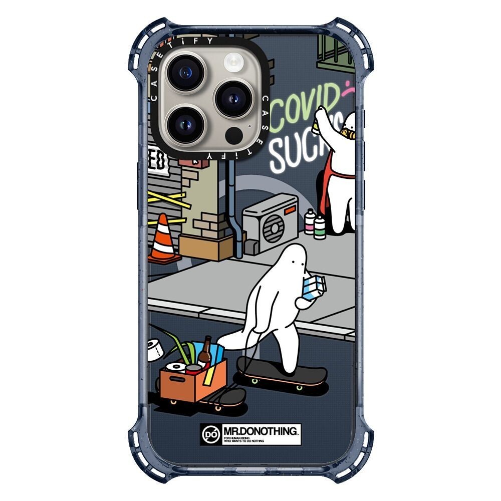 CASETiFY 保護殼 iPhone 15Pro/15 Pro Max 耍廢先生瘋狂購物 MR.DONOTHING-SHOPPING