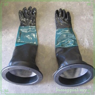 [LacooppiafeMY] Pvc 工作手套用於噴砂櫃的替換噴砂手套