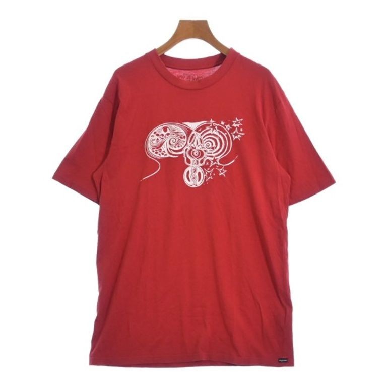 VOLCOM Co針織上衣 T恤 襯衫男性 紅色 日本直送 二手