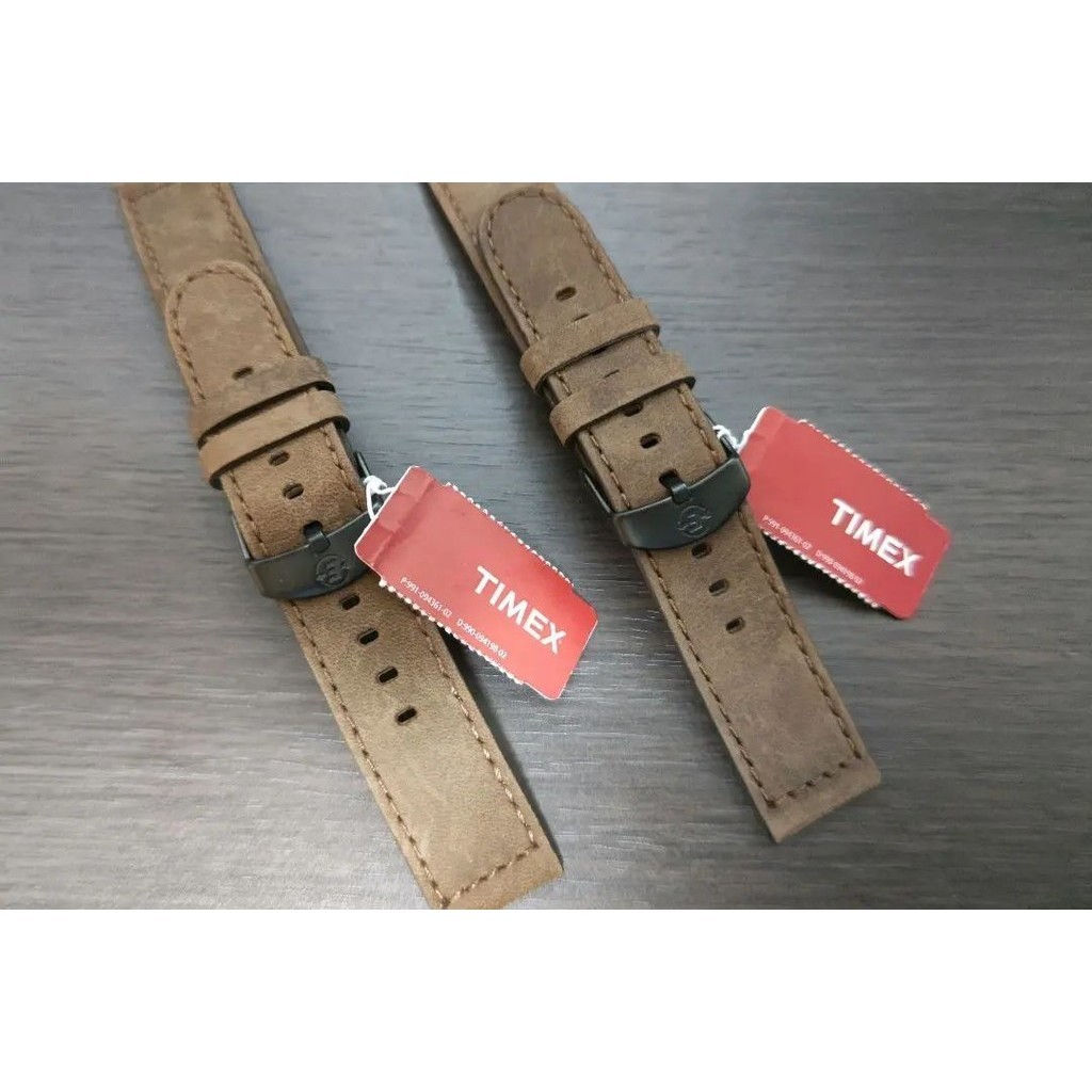 近全新 TIMEX 錶帶 Expedition 男女通用 20mm 2個 皮革 一對 mercari 日本直送 二手