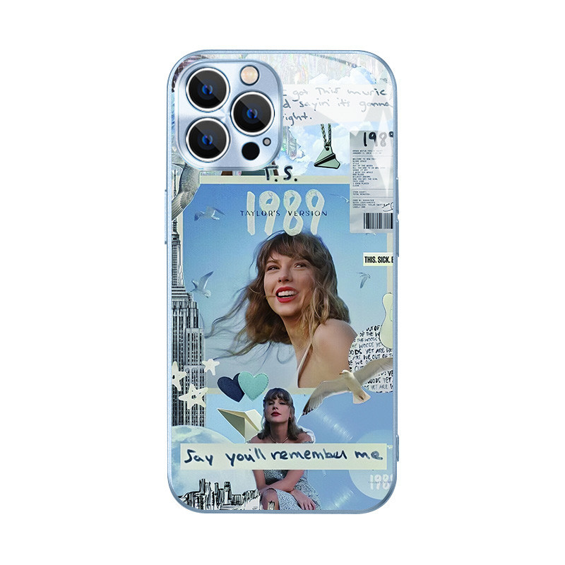 泰勒斯威夫特1989手機殼適用蘋果iPhone15promax周邊14plus黴黴Taylor Swift世界巡演13玻