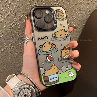 水豚 手機殼VIVO V23 V23E V25 Pro 可愛 高階磨砂 V27E V29 5G Y20 保護殼 硬殼