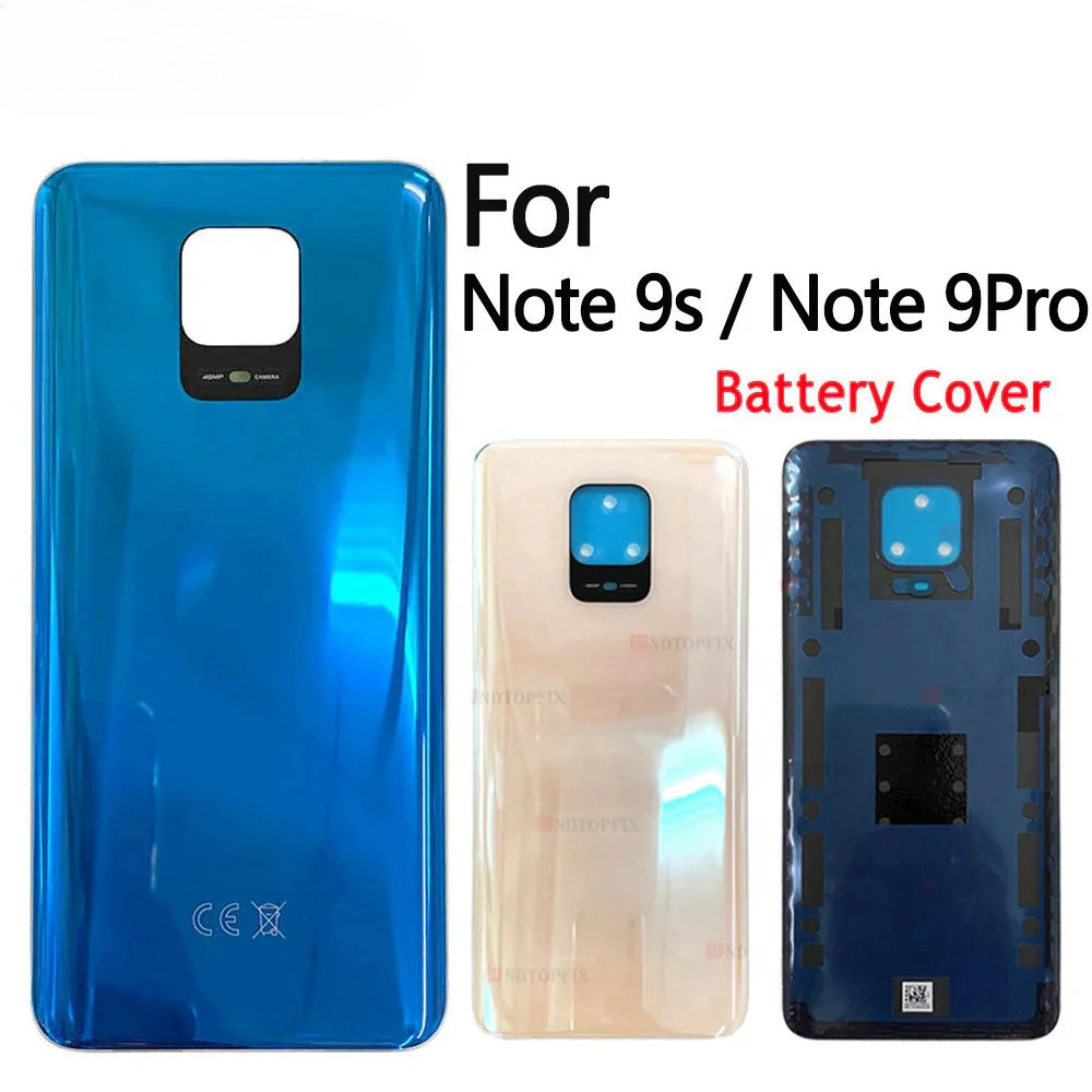 手機電蓋 背蓋 後蓋 後殼適用於小米紅米Xiaomi Redmi Note 9S Note 9 Pro