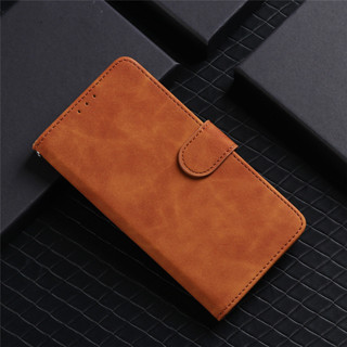 Xiaomi 小米cc9 Pro手機套Note10磁扣插卡Note 10 pro翻蓋膚感牛皮紋皮套素面色書本式防摔手機殼