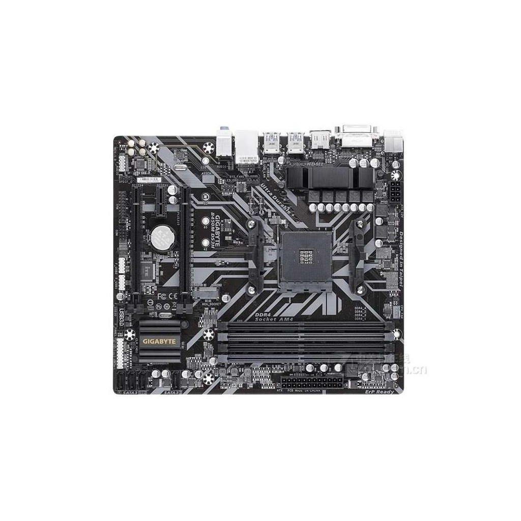 【可信數碼】Gigabyte/技嘉B450M-DS3H電腦遊戲主板AM4銳龍1-5代B450M-K