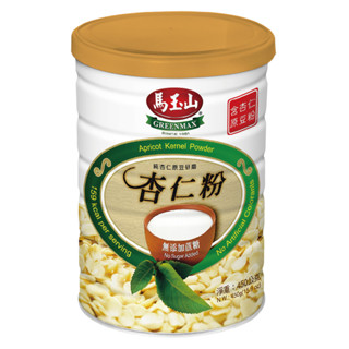 【馬玉山】杏仁粉無新增蔗糖450g（鐵罐）