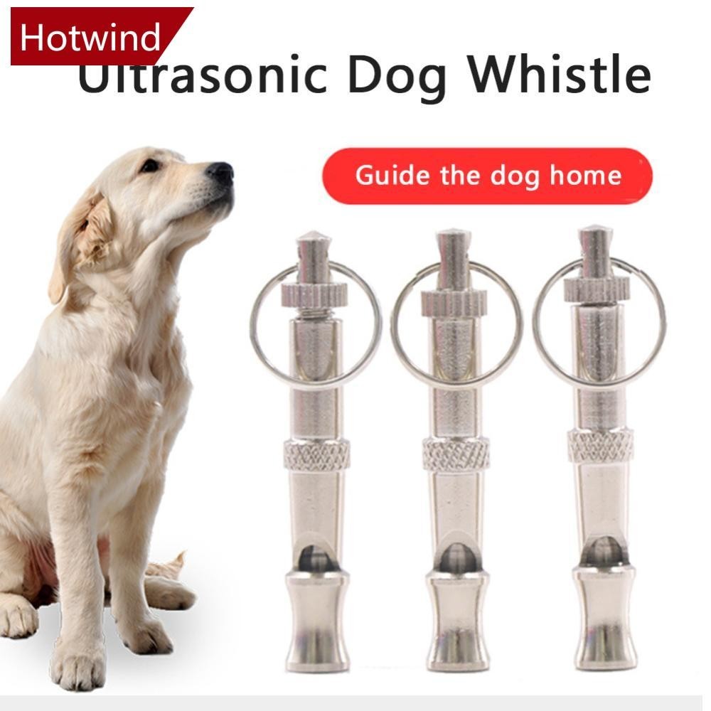 Hotwind寵物狗訓練服從口哨超聲波驅聲器音高停止吠叫靜音口哨寵物用品a4d3