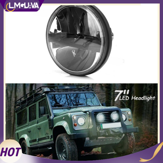 Lmg 7 英寸圓形 LED 頭燈 40W 高亮度 LED 頭燈反光防紫外線防水汽車摩托車