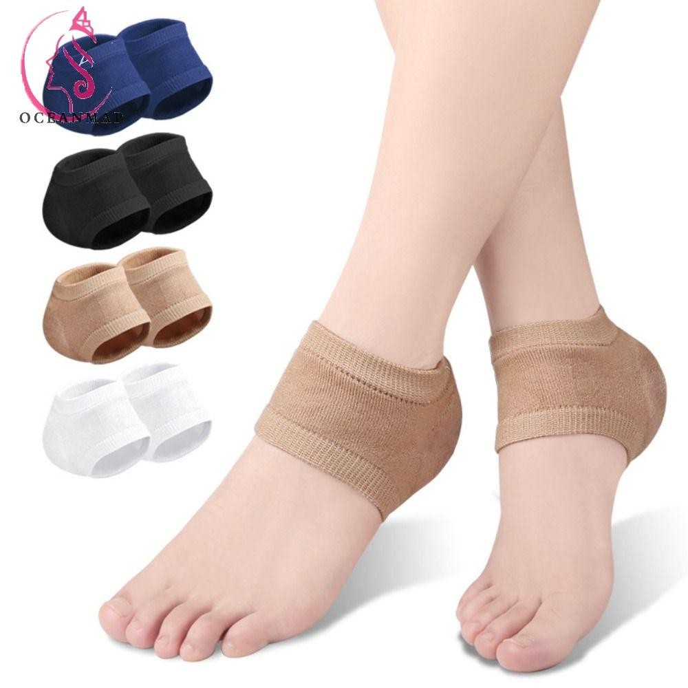 OCEANMAP女襪防止破裂皮膚護理保護器保濕帶孔足底筋膜炎支持半碼襪子