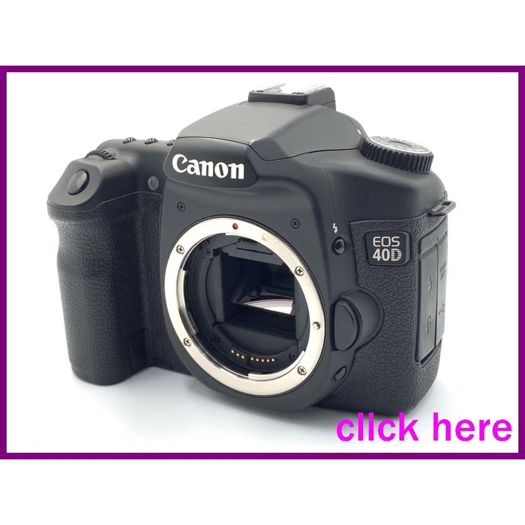 [點這裡][二手：B（品質一般）] Canon EOS 40D 機身 | 2145780009978