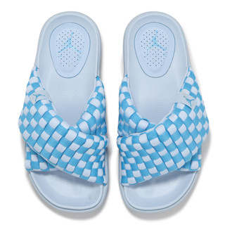 Nike 拖鞋 Wmns Jordan Sophia Slide 女鞋 水藍 編織 [ACS] DO8863-401
