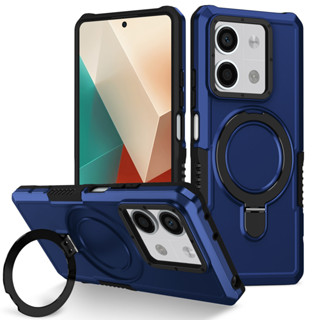 XIAOMI Redmi Note 14 4G Global Armor 帶旋轉環支架的 Redmi Note 14 4