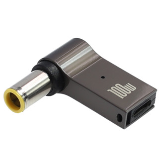 100W USB-C轉7.9x5.5筆電變壓器DC轉接頭適用聯想IBM ThinkPad電源適配器90W