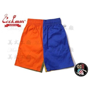 《美式工廠》美國 COOKMAN /Chef Pants Short Crazy Pattern Party 瘋狂拼接