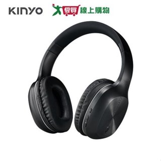 KINYO 無線藍牙頭戴式耳機 黑 BTE-3835 【愛買】
