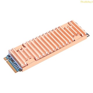 Dou M 2 NGFF 2280 PCI-E NVME SSD用銅散熱片導熱膠