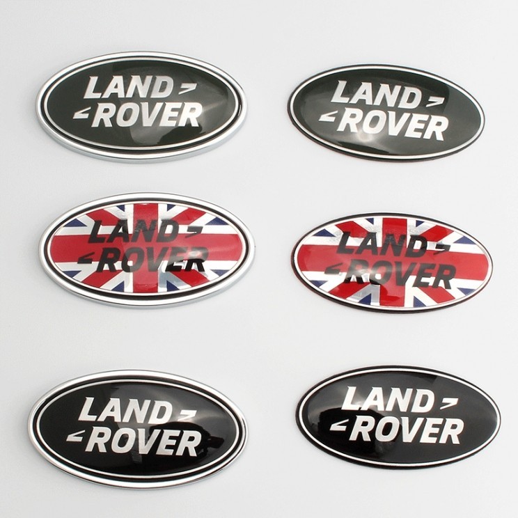 【現貨當天發】路虎rover、discovery、改裝後標LAND ROVER中網標後尾標車尾標誌改裝defender、