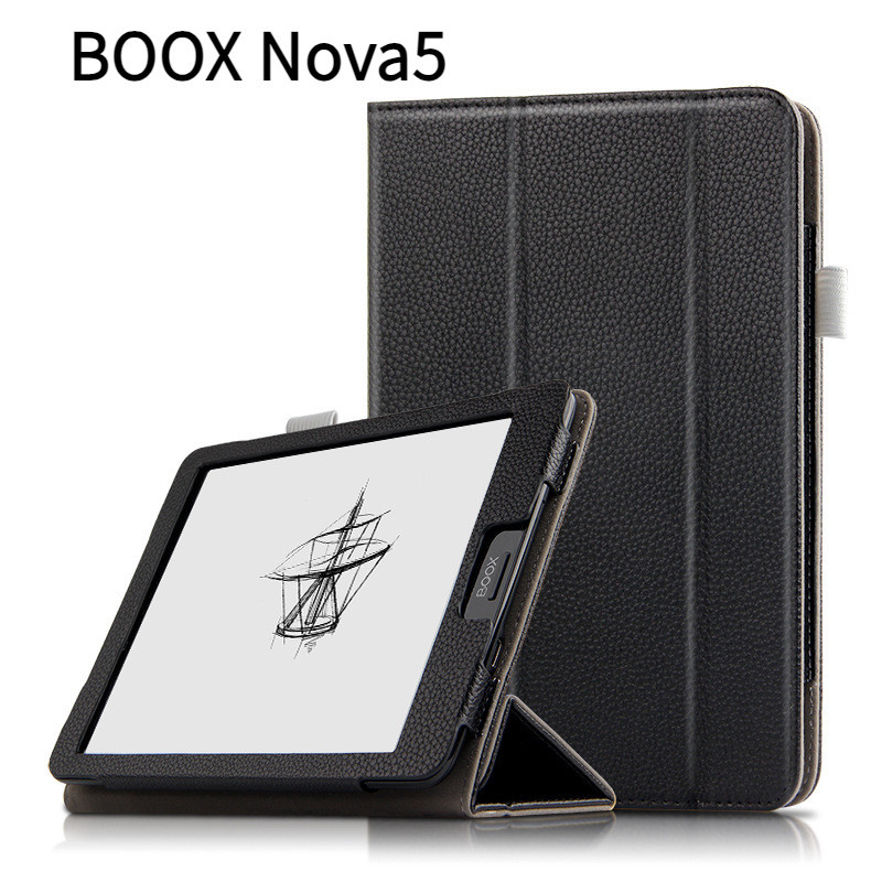 BOOX Nova5 7.8寸三折支架 休眠喚醒 手託皮套保護殼【當日出貨】
