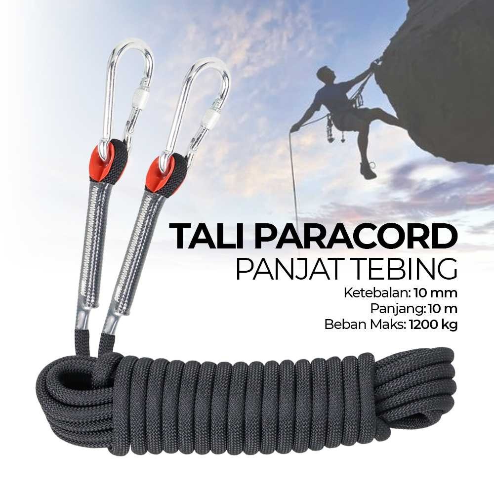 Tl Paracord Rope 攀岩繩 10mm 帶鋼扣 P4