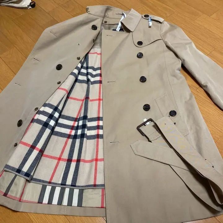 Burberry 博柏利 外套 長版風衣 大衣 日本直送 二手