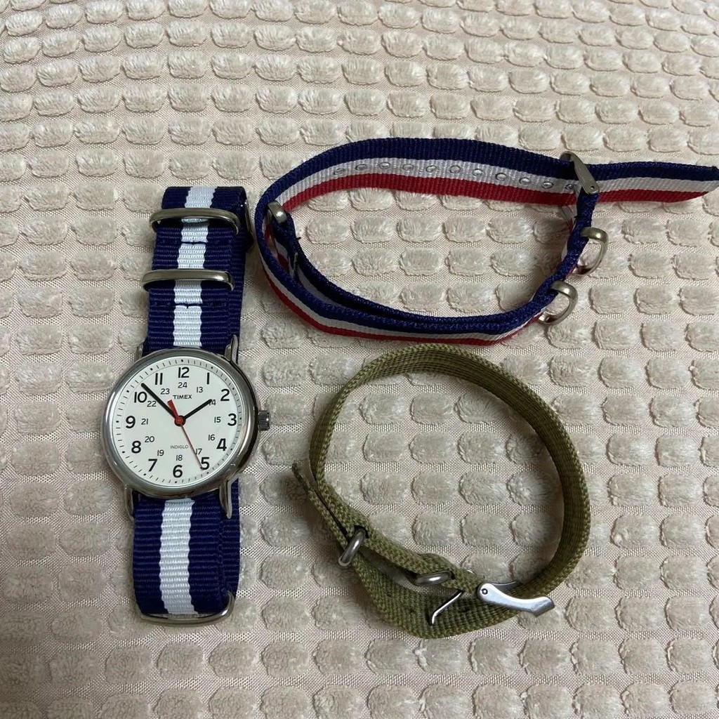 TIMEX 錶帶 手錶 2件 組合 日本直送 二手