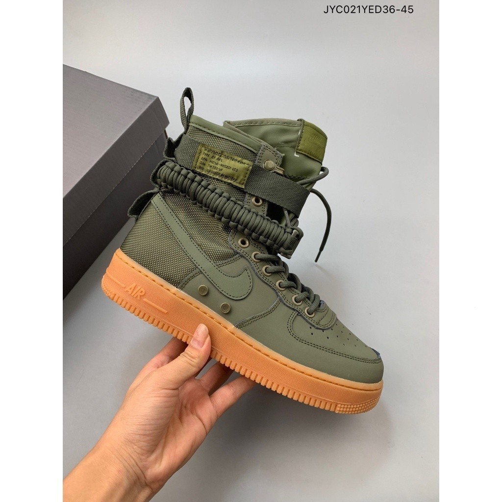 耐吉 Nike耐克air Force 1 SF-AF1軍裝高品質機能專用休閒運動工具