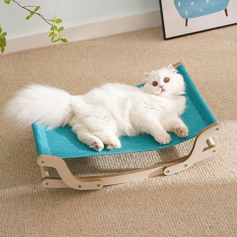 貓床貓咪躺椅貓搖搖床趣味搖搖椅貓窩小貓夏天通用透氣涼爽耐磨