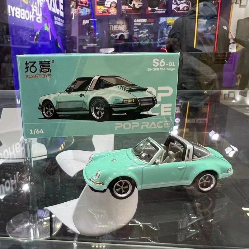 【OMG】 pop race pop race yaris pop race 1/64 拓意POPRACE合金車模1/6