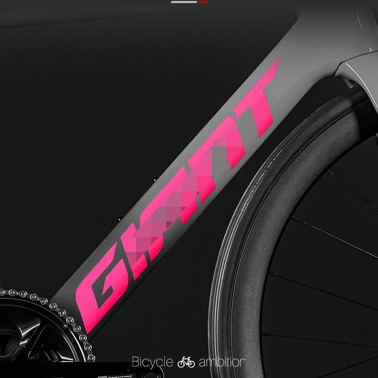 客製化【腳踏車貼紙】適用Giant 捷安特 propel公路腳踏車塗裝貼紙 標誌 logo改色個性裝飾