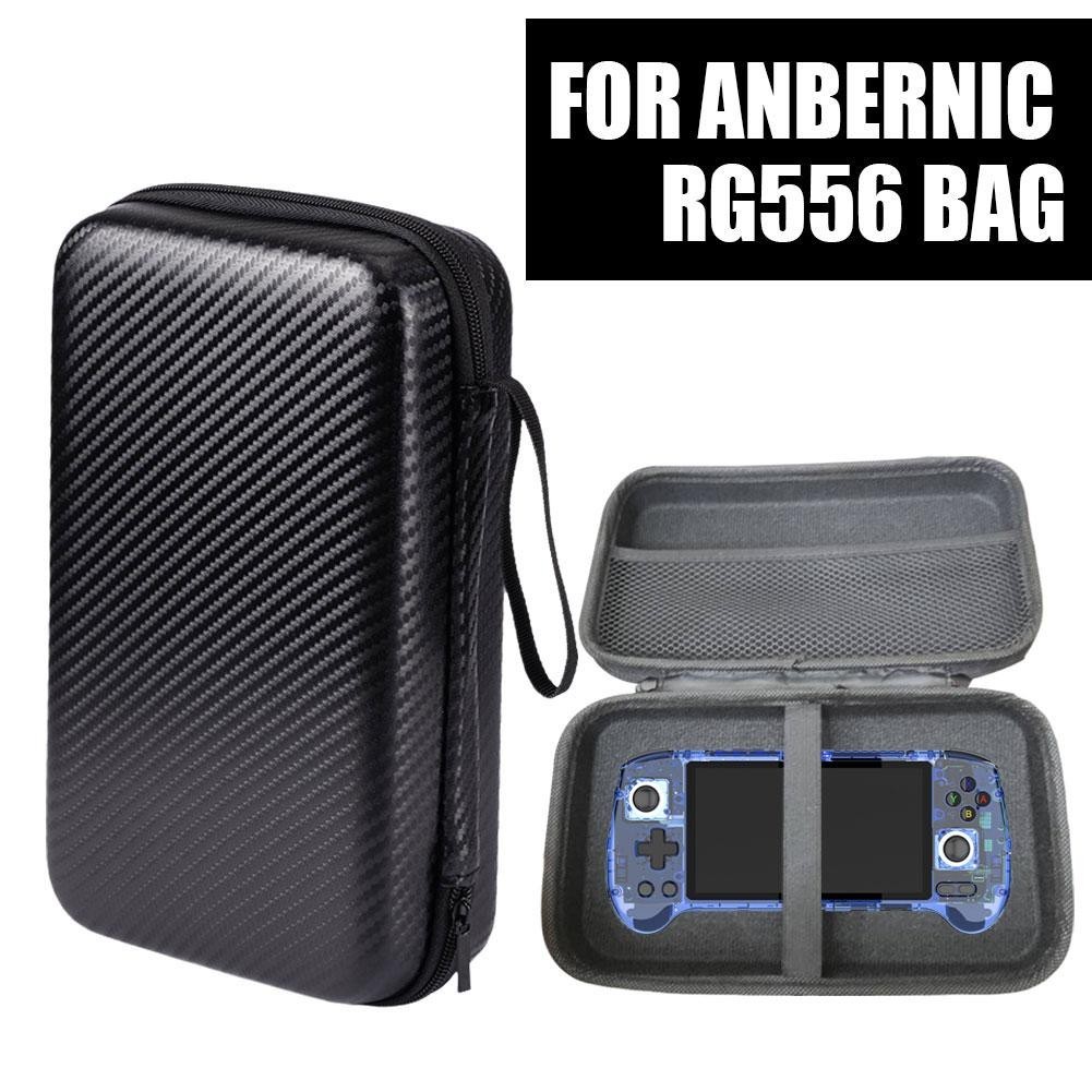 適用於ANBERNIC RG556 遊戲機收納包 EVA 硬旅行便攜包便攜防水保護套拉鍊包