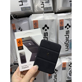 SAMSUNG Spigen 多功能折疊支架磁性錢包卡夾 2 卡配件適用於 iPhone 15 pro max iPho