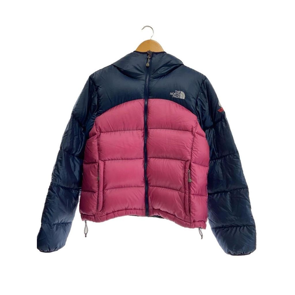 THE NORTH FACE 羽絨服 夾克外套尼龍 粉紅色 日本直送 二手