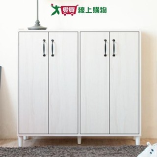 HOPMA 美背雅品雙開四門鞋櫃 C-CK9015【廠商直送 限單獨下單】臺灣製造 玄關收納 大容量置物【愛買】