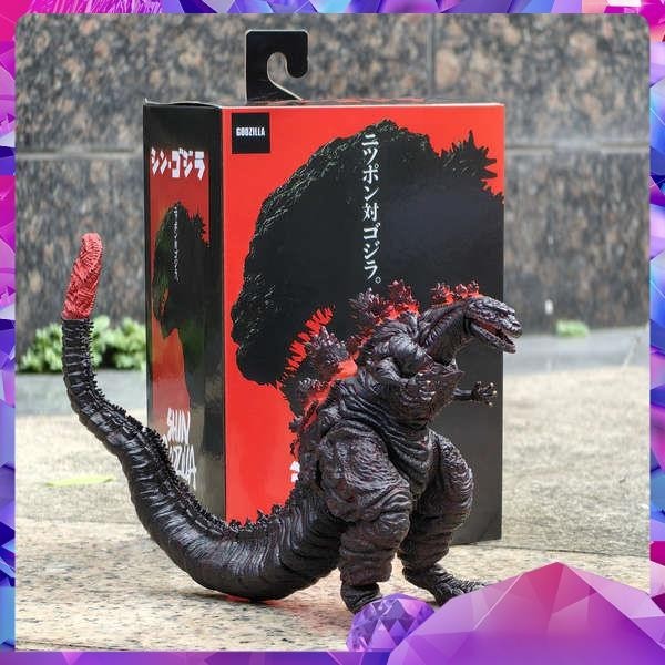 哥吉拉 哥吉拉娃娃 優質版NECA電影2016哥斯拉Godzilla恐龍怪獸關節可動手辦模型玩具