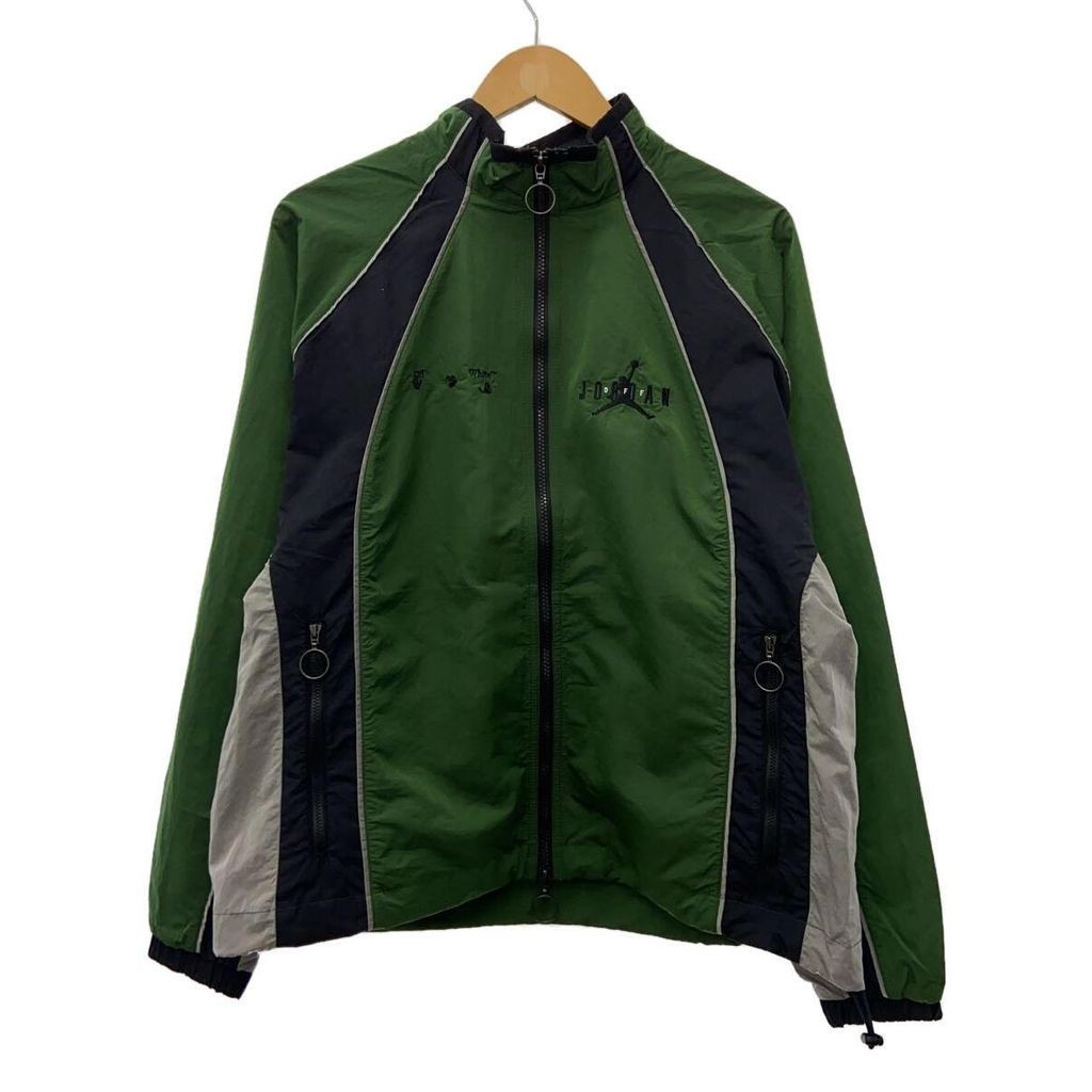 NIKE 耐吉 夾克外套36尼龍 綠色 日本直送 二手