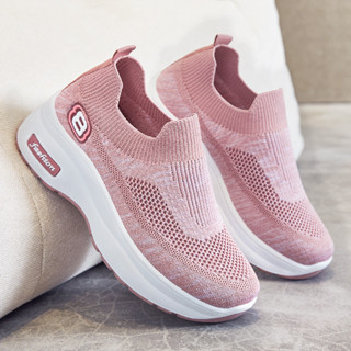 【DOMO】鞋子女2024春季新款外貿女鞋批發內增高shoes透氣厚底運動鞋女