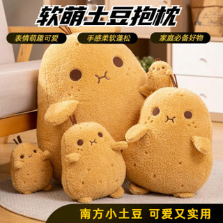 臺灣出貨 可愛小馬鈴薯絨毛玩具 卡通玩偶 土豆公仔抱枕 包包掛件 沙發臥室靠枕 靠墊 裝飾擺件 送女友禮物 生日禮物