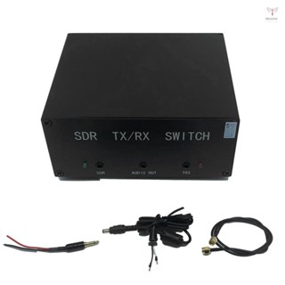 160mhz 100W 鋁合金便攜式 SDR 收發器無線電開關天線共享器實用信號設備配件