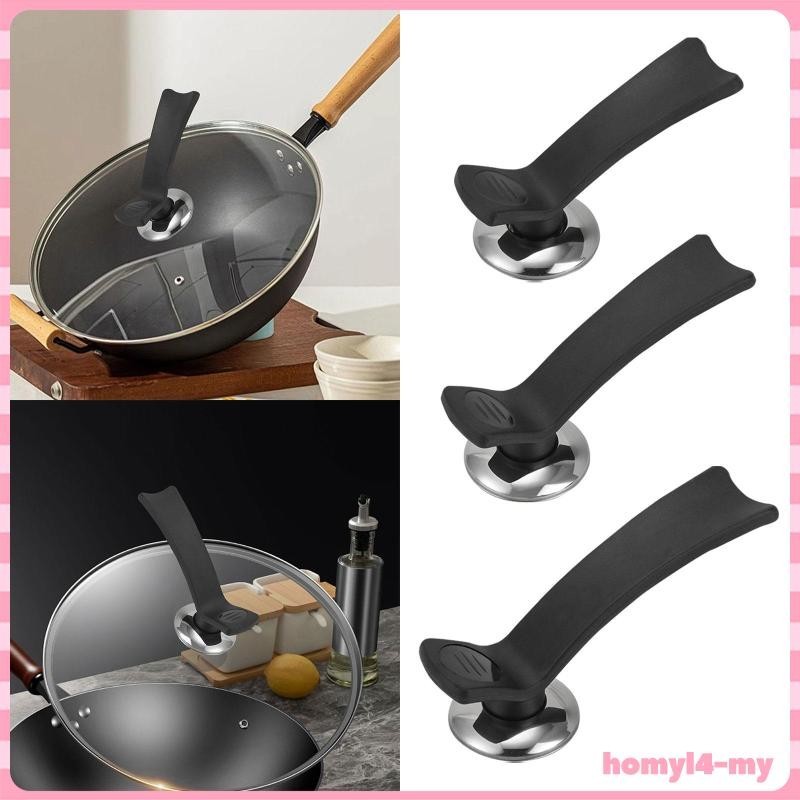 [HomyldfMY] 鍋蓋把手鍋蓋蓋把手保持蓋子站立帶螺絲鍋蓋蓋旋鈕支架家用鍋蓋把手
