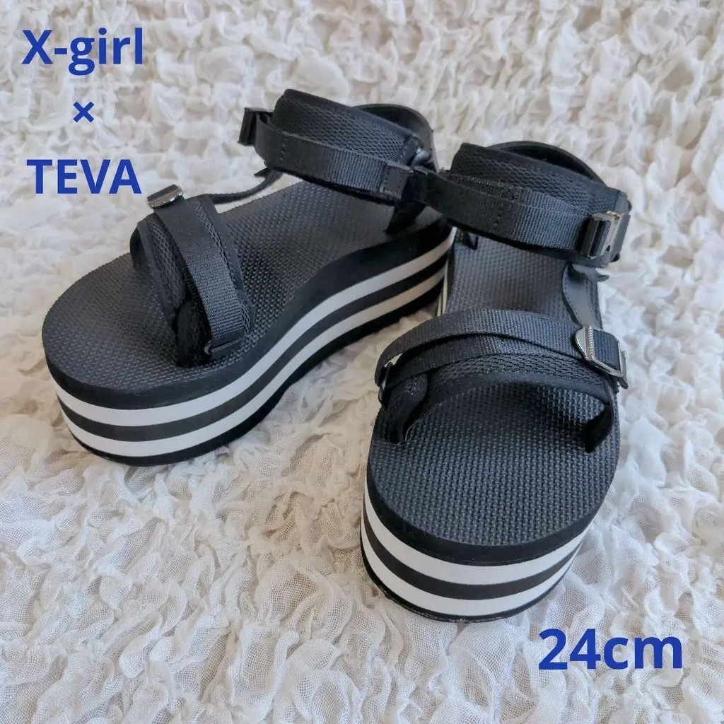 TEVA 涼鞋 Flatform 聯名 厚底 mercari 日本直送 二手