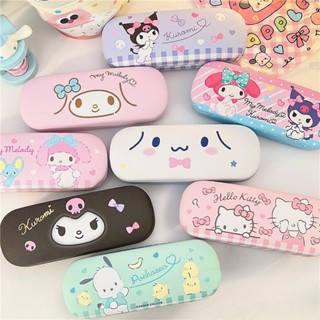 三麗鷗眼鏡盒可愛 Kuromi Melody PU 眼鏡收納盒