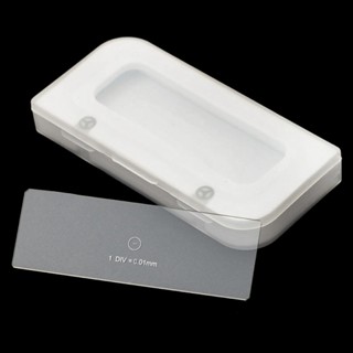 GOO 0 01mm 顯微鏡校準滑塊千分尺精密目鏡校準尺滑塊目鏡十字線