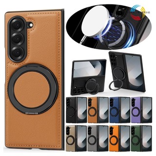 美國進口皮套 360°旋轉阻尼聲支架 三星Galaxy Z Fold6 Fold5 Fold4 Fold3 手機殼