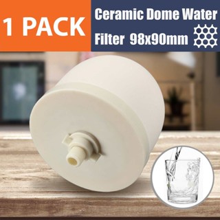 98mm*90mm 1Pc 濾水器陶瓷濾水器陶瓷濾芯用於水箱礦物矽藻土過濾器