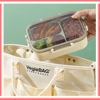 帶蓋學生飯盒304不銹鋼上班族分隔式微波爐便噹盒兒童食堂碗成人飯盒 便當盒 餐盒 可微波餐盒 保鮮便當盒 可微波餐盒