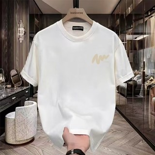 【HOT 本舖】男裝 潮牌印花純棉短袖T恤男款夏季百搭寬鬆學生半袖上衣服ins美式情侶
