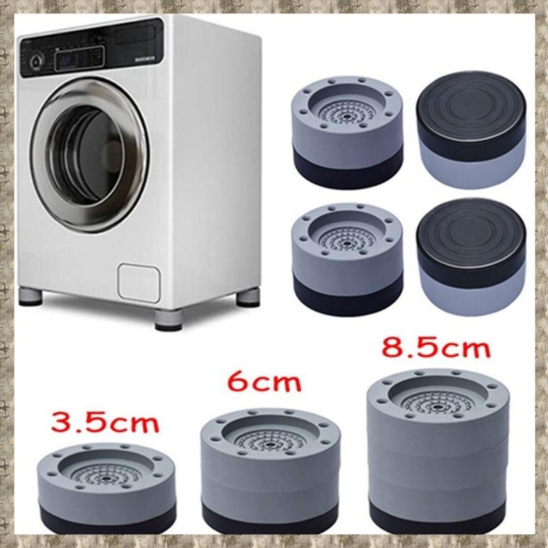 (N J Y C)4PCS 洗衣機加高墊防滑墊靜音防滑墊洗衣機烘乾機支撐架 6CM