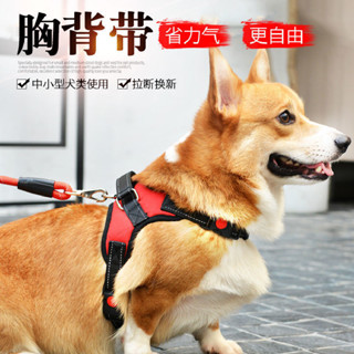 🔥台灣熱銷🔥狗狗牽引繩 背心式胸背帶 中型大型犬遛狗金毛拉布拉多泰迪狗鏈狗繩